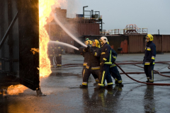 Fire Training at International Fire Training Centre in Durham 01 till 03 Feb 2010